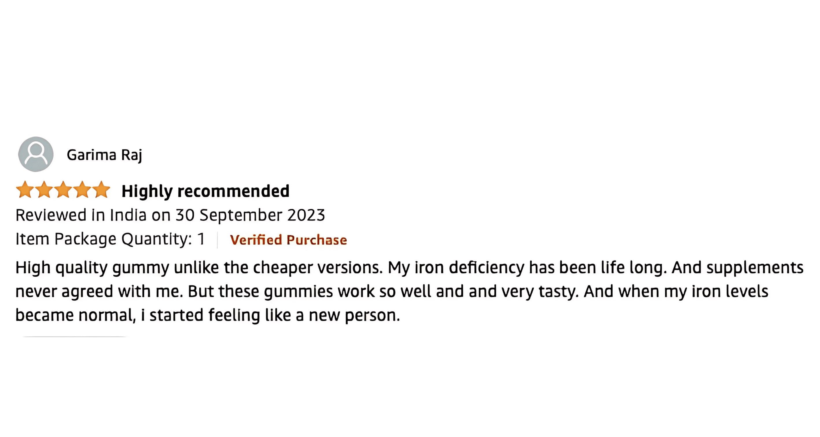 amazon review by MVisionary